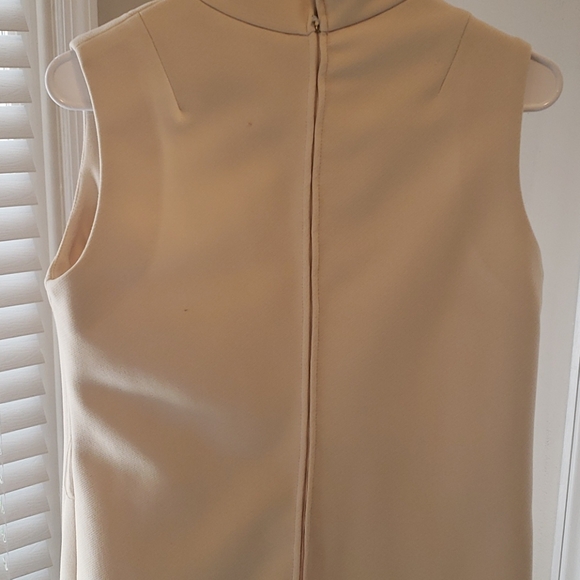 Vintage cream LS Ayres dress - Picture 4 of 5